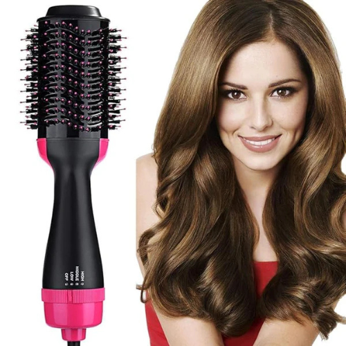 All-in-One Hot Air Styler – Salon-Grade Drying, Straightening & Curling in One Step