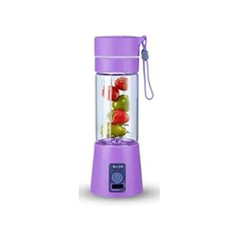 Portable Mini 6 Blade Juicer Blender | Outdoor Juicing Cup (380ml) – Rechargeable (random Color)
