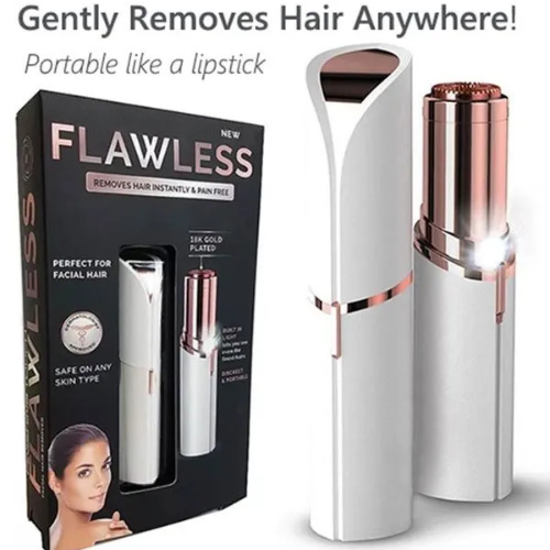 Flawless Facial Hair Remover | Hair Trimmer For Eye Chin Cheeks Upper Lip For Girls & Women