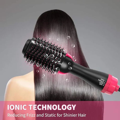 All-in-One Hot Air Styler – Salon-Grade Drying, Straightening & Curling in One Step