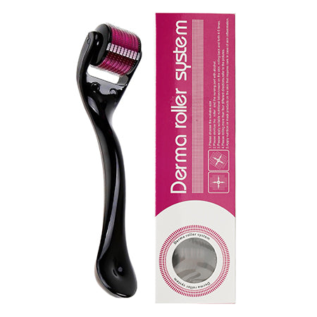 540 Titanium Microneedle Derma Roller (0.5mm) – Skin Rejuvenation & Hair Growth Stimulator